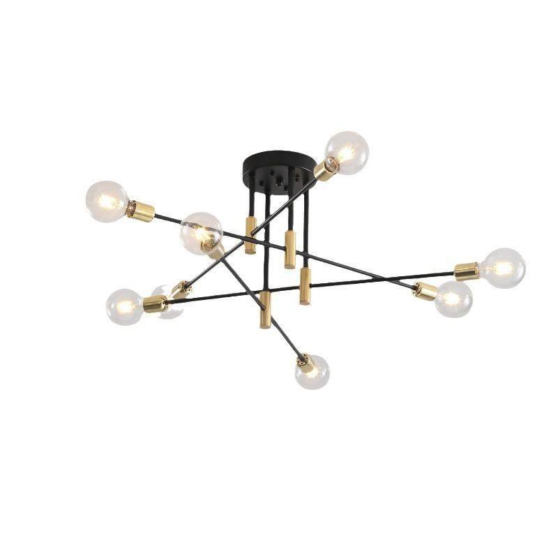 北欧轻饰现代客厅吸顶灯个性铁艺卧室餐厅灯具LED卧室灯,家装灯饰光源,智能吊灯,淘宝优惠券,粉丝福利购,淘宝优惠卷