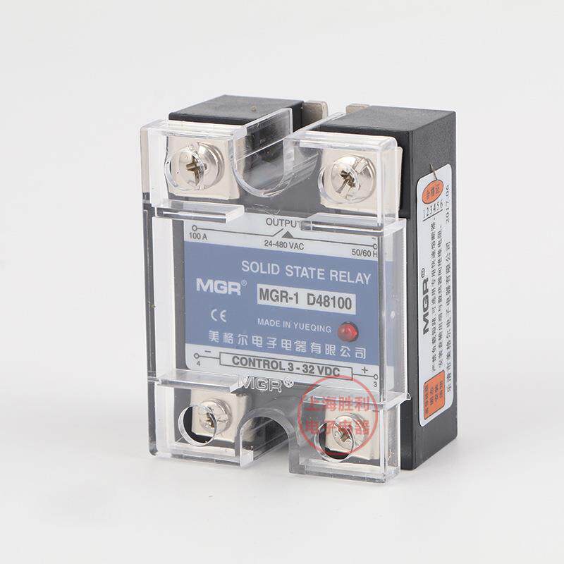 SSR单相固态继电器直流DC控交流AC220VMGR-1D48100100A
