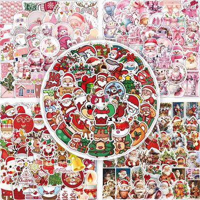 103pcs Christmas Stickers decorations Xmas Gift Stickers