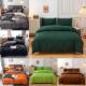 四件套 set Bed Cotton cover sheets quilt cases duvet pillow