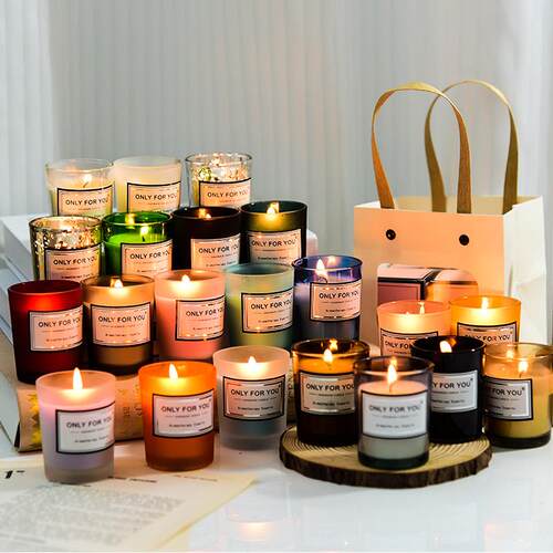 Sinnlig Scented Candle in Glass Red Garden Berries蜡烛