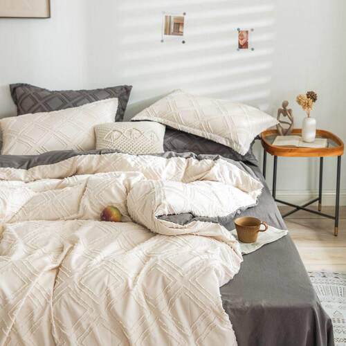 cotton quilt duvet cover pillow cases bed sheets set 四件套