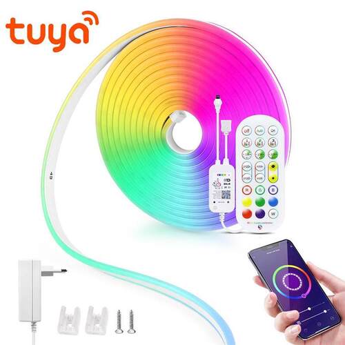 12V LED Strip Neon Lights Tuya Smart Life WiFi Bluetooth RGB