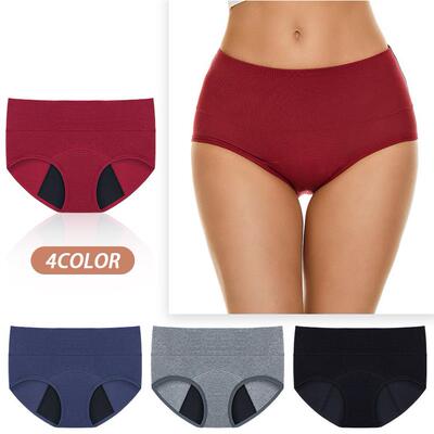 Women Cotton Period Underwear Postpartum Menstrual Panties
