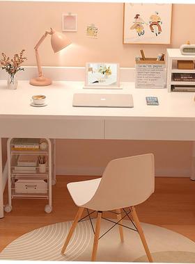 Desk simple office computer table home wooden study desk书桌