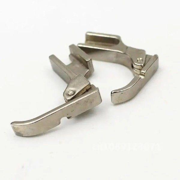 2 Pcs Industral Sewing Machine Flatcar Zipper Presser Foot