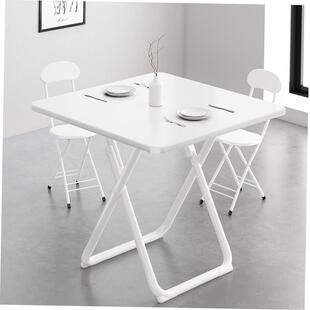 Foldable Square table family dining table and chair combinat