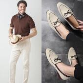 Men Flats Suede Driving 磨砂皮豆豆鞋 Loafers Shoes