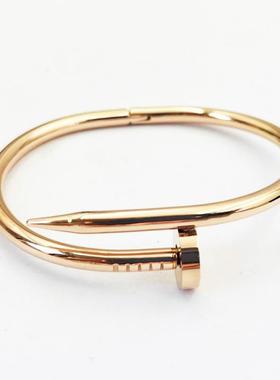 Classic Brand Nail Open Bracelets Female Temperament Simple