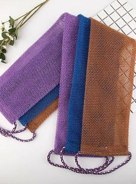 非洲网沐浴海绵14x77cm尼龙网长沐浴网海绵