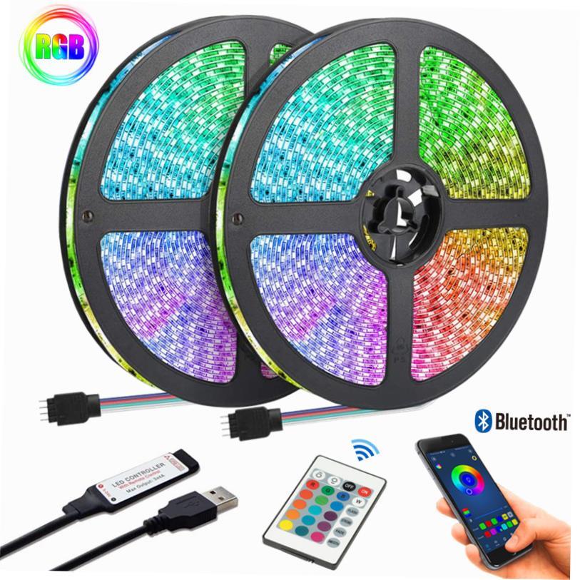 10M 5M Led Strip Light RGB Infrared Bluetooth ontroller luce