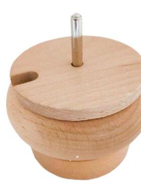 Wooden Bead Spinner Bracelet Making Stringing Wooden