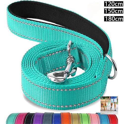 Cats Dogs Harness Collar Lead Strap Night Reflection Dog Pet