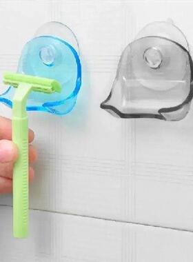 1pcs Toothbrush Shaver Holder with Sucker Cup for Bathroom