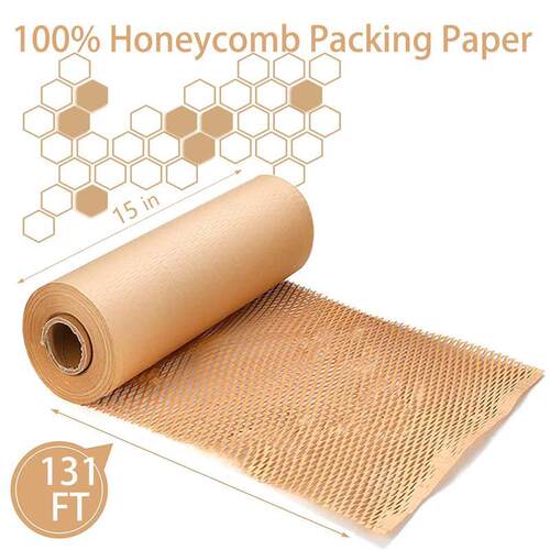 Honeycomb Packing Paper Wrap Shipping & Moving Bubble Wrap