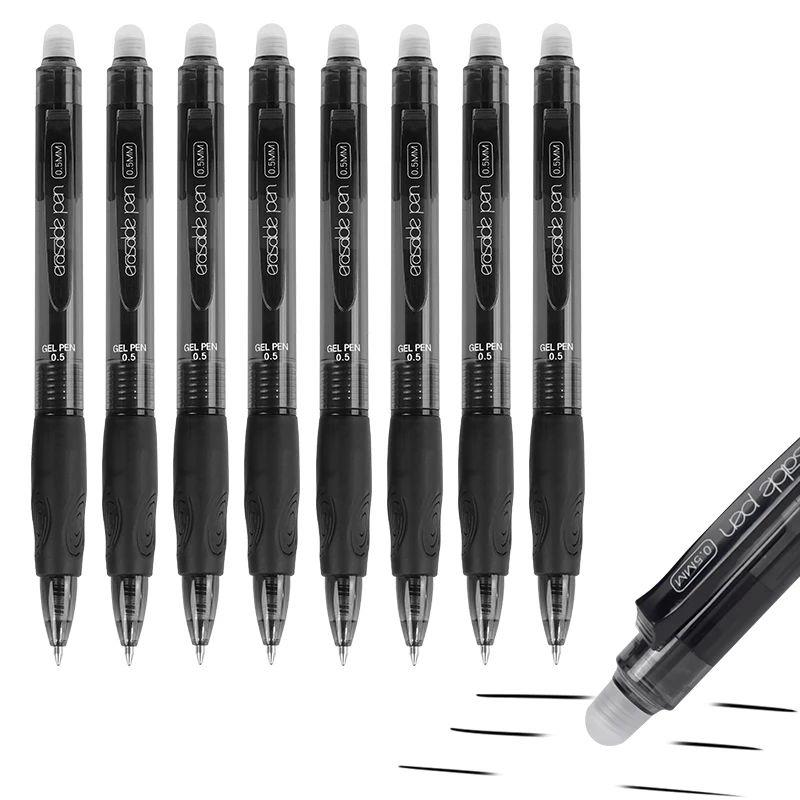0.5mm Magic Erasable Pen Press Gel Pen Set Blue Black Erasab