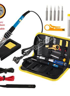 60W Electric Soldering Iron 200-450°C Adjustable Temperatur