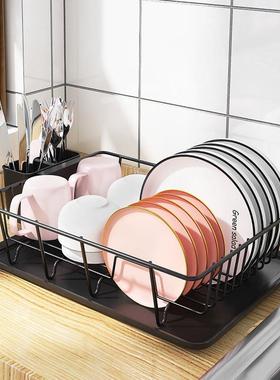 dish drying rack storage kitchen cup holder organizer洗碗架
