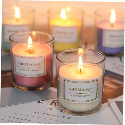 non-smoking, scented glass candles candle smokeless 香薰蜡烛