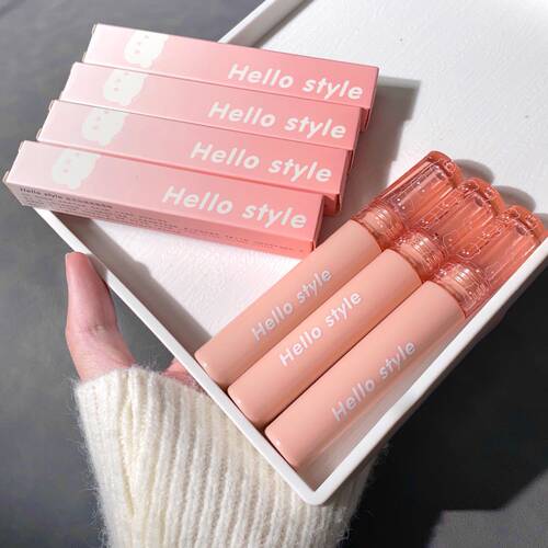 hellostyle盈亮泡泡镜面唇釉夏日限定水光盈润玻璃唇彩不易掉色