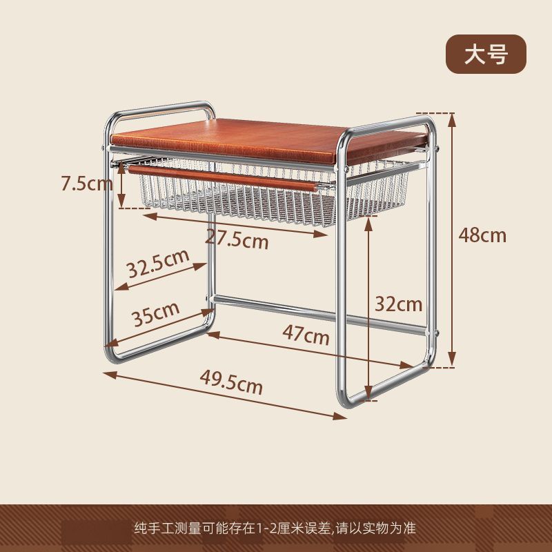 厨房微波炉置物架双层电饭煲支架家用台面烤箱空气炸锅收纳架子