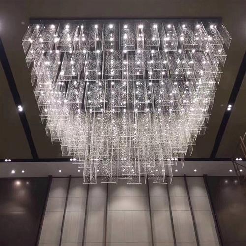 酒店工程吊灯非标中式大吊灯艺术创意设计多种造型灯宴会厅