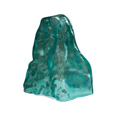 现代创意透明树脂假山雕塑摆件酒店售楼处样板间别墅软装饰工艺品