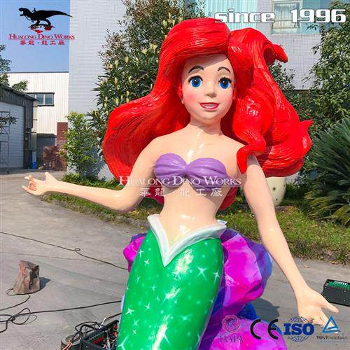 自贡恐龙厂家生产卡通漫画人物机械电动模型儿童亲子游乐设备.