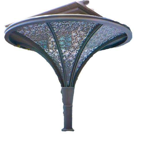 大型不锈钢雕塑现代园林景观创意金属铁艺镂空叶子造型不锈钢雕塑