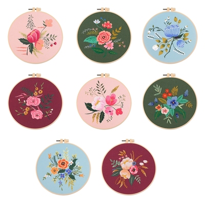 1 Set Embroidery Starter Kit Cross Stitch Kit Include