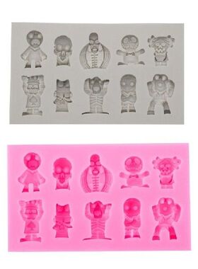 3D Halloween Series Cookie Mold Biscuit Mold DIY Cartoon