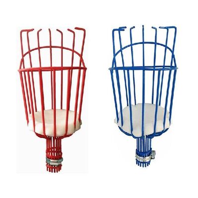 Metal Fruit Picker Telescopic Length Deep Basket Picking