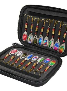 16 Buah Sendok Pancing Umpan Logam Umpan Pancing Umpan