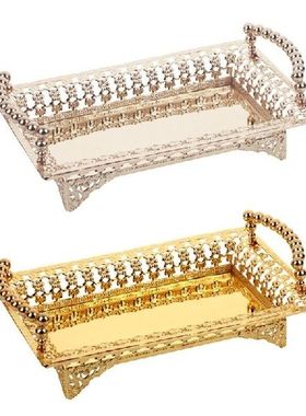 European Light Luxury Portable Fruit Tray Tabletop Ornament