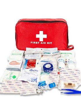 30 Items/184pcs Portable First Aid Kit Survival Bag