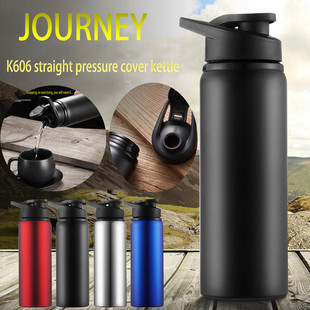 Portable Stainless Steel Water Bottle Outdoors Sports