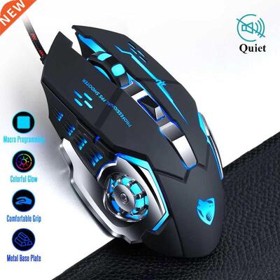 Pro Gamer Gaming Mouse 8D 3200DPI Adjustable Wired Optical L