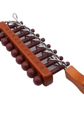 Wooden Classic 9 Linked Rings Puzzle Educational Toys Brain