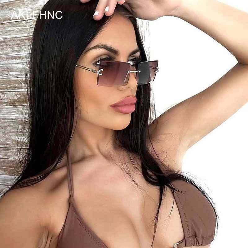 Oversized Driving Spectacles Women Square Sunglasses Round