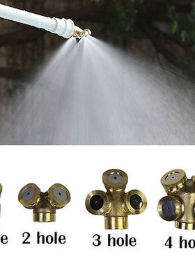 Cheapest 1/3 Hole Adjustable Brass Spray Misting Nozzle