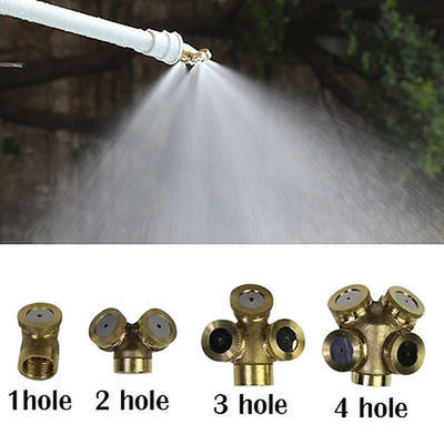 Cheapest 1/3 Hole Adjustable Brass Spray Misting Nozzle