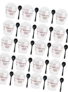 Bowls Soup Cups with Lids Sundae Cups Snack Bowl Condiment