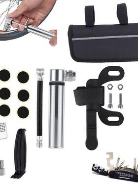 Bike Tire Repair Kit Tire Patch Kit With Storage Bag Tire