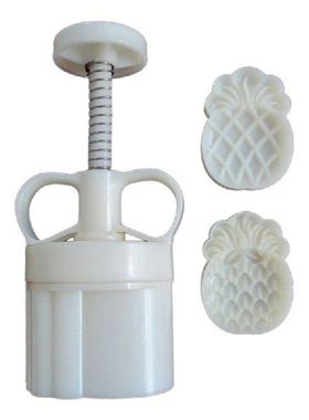 K1MF 50G Cetakan Kue Bulan Barel dengan 2 Stempel Awan