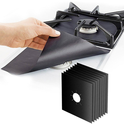 4pcs Gas Burner Range Covers Reusable Stovetop Protector