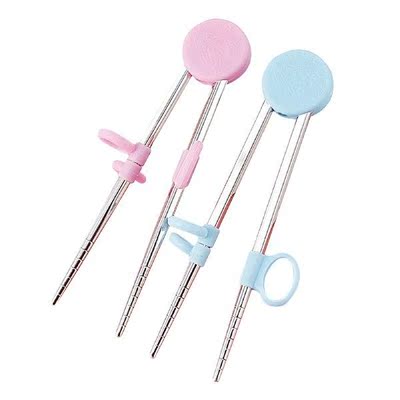 Children's Training Chopsticks with Box Baby Feeding