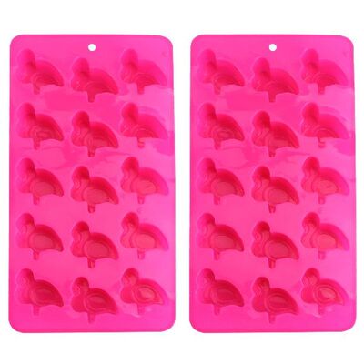 2pcs Cake Molds Nonstick Silicone DIY Chocolates Cake Candy