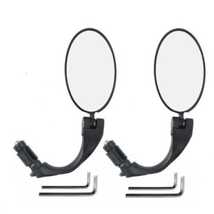 Bar End Bike Mirrors HD Bicycle Rear View Mirrors HD Safety