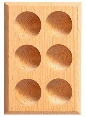 Egg Tray Storage Refrigerator Wood Cartons Kitchen Carrier