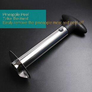 Stainless steel kitchen knife pineapple peeler cut